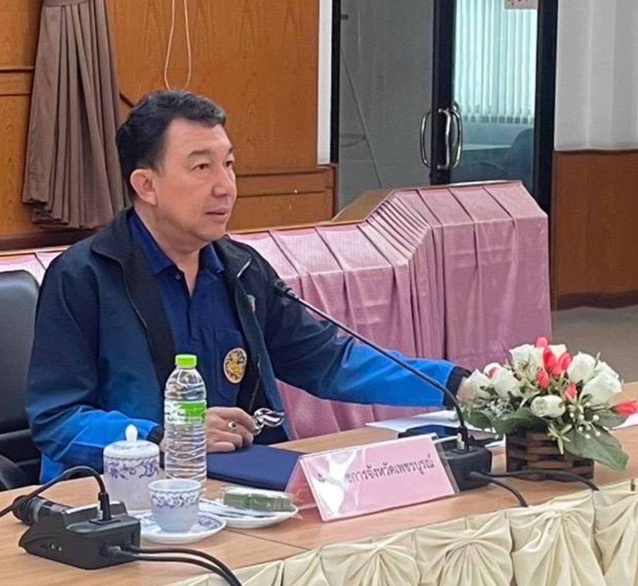 จังหวัดเพชรบูรณ์ เปิดการประชุมเชิงปฏิบัติการ ฝึกซ้อมแผนฉุกเฉินและแผนเผชิญเหตุแบบเต็มรูปแบบ ท่าอากาศยานเพชรบูรณ์ ประจำปี 2569